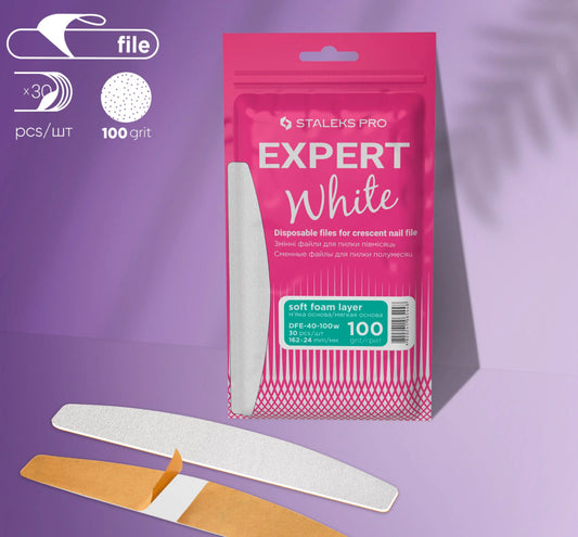 Ricambi Per Lima Mezzaluna A Base Morbida EXPERT 40 grit 100 (30 Pezzi)